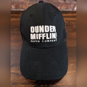 The Office Dunder Mifflin Black Cap